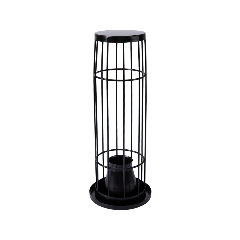 Silicone coated carbon steel filter cage