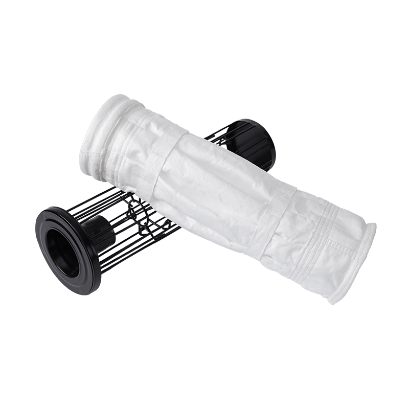 Pleated filter bag