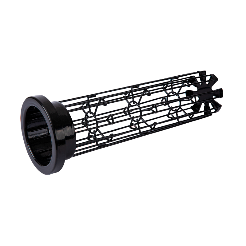 Silicone coated carbon steel filter cage