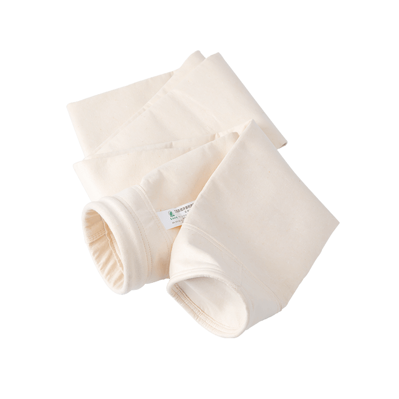 Ang PPS+PTFE ay pinaghalong karayom ​​na sinuntok na nadama na mga bag ng filter